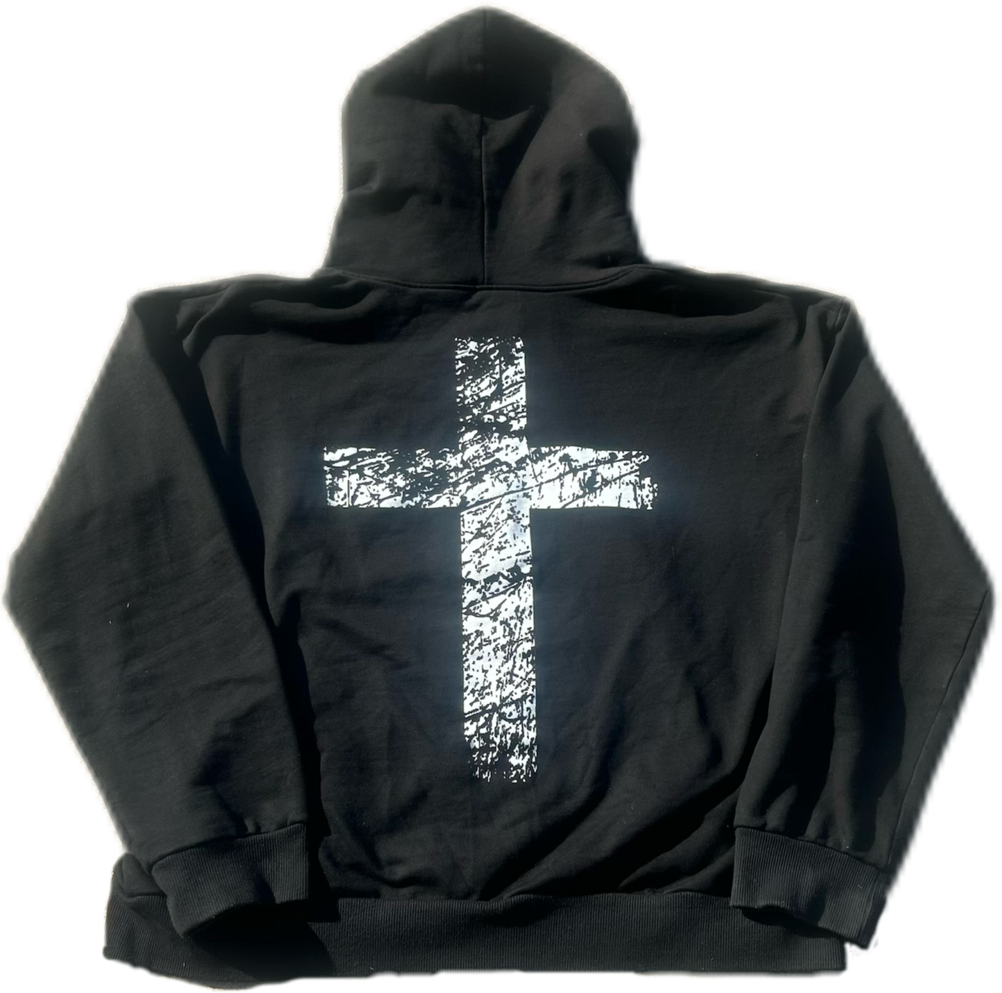 “God first” zip up